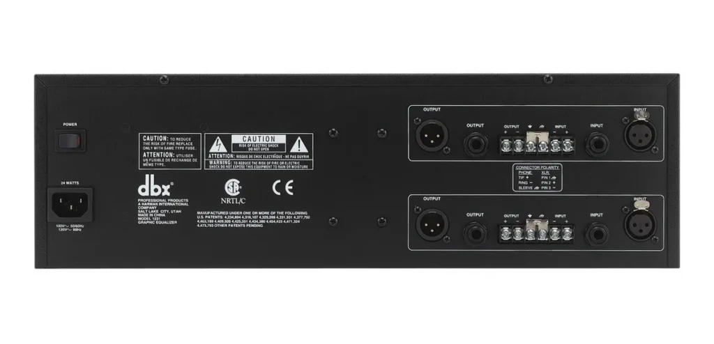 dbx EQUALIZADOR GRAFICO DBX1231V